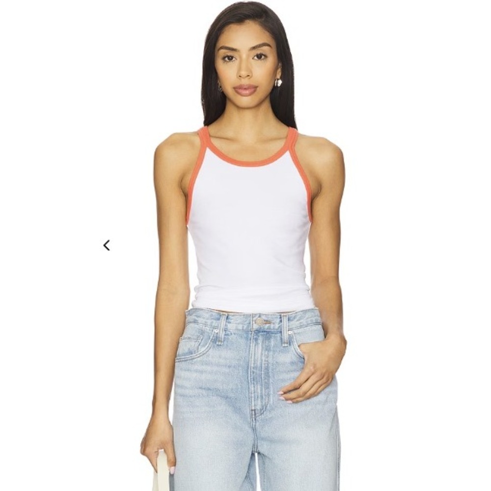 PERFECTWHITETEE Shae Athletic Tank Size Medium